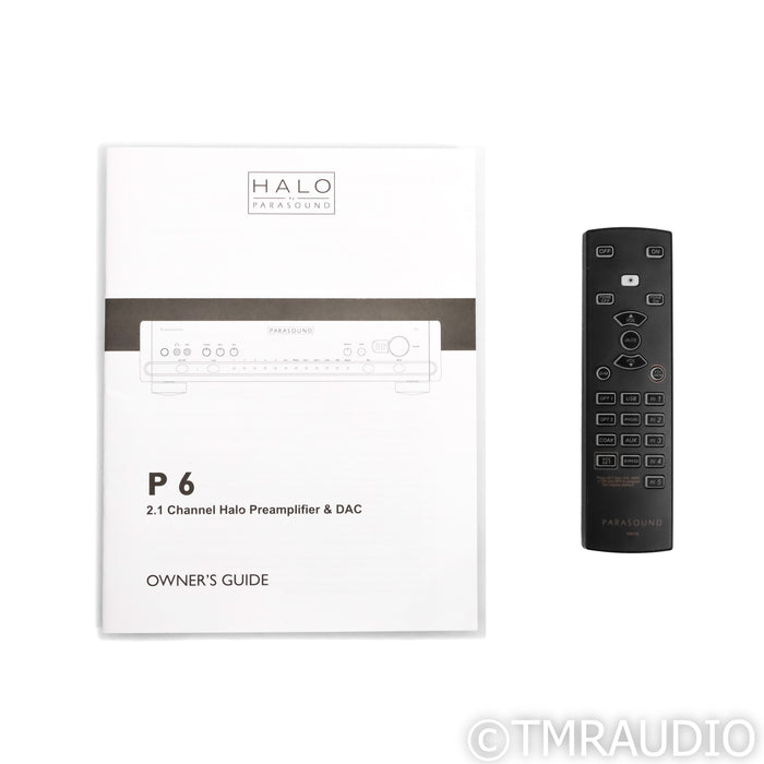 Parasound Halo P 6 Stereo Preamplifier; MM & MC Phono