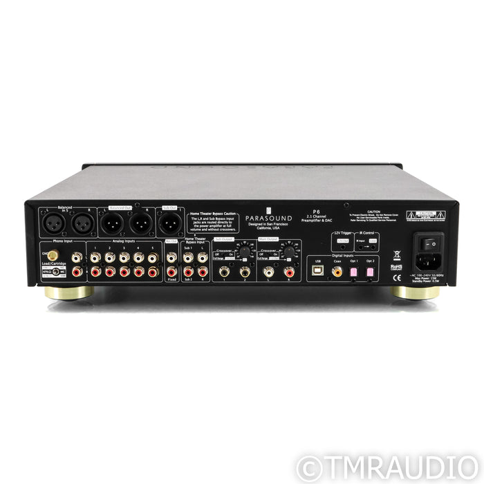 Parasound Halo P 6 Stereo Preamplifier; MM & MC Phono