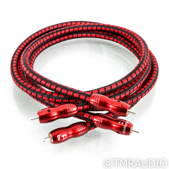 AudioQuest King Cobra RCA Cables; 1m Pair Interconnects