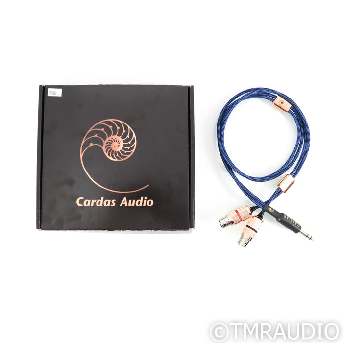 Cardas Audio Clear Beyond Headphone Cable; 1m; 1/4" to Dual XLR