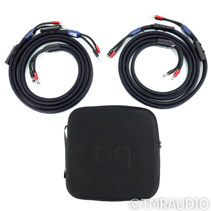 AudioQuest ThunderBird ZERO/BASS Bi-Wire Combo Speaker Cables; 2.25m Pair