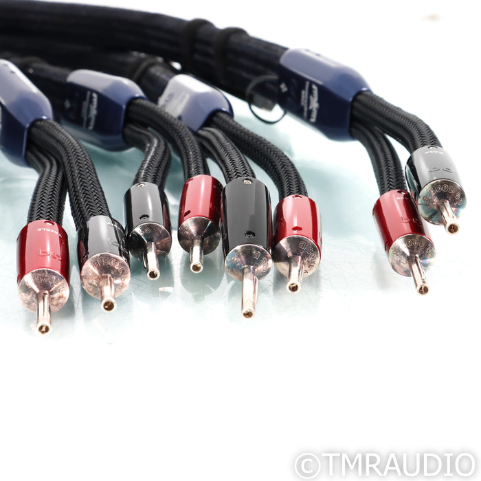AudioQuest ThunderBird ZERO/BASS Bi-Wire Combo Speaker Cables; 2.25m Pair