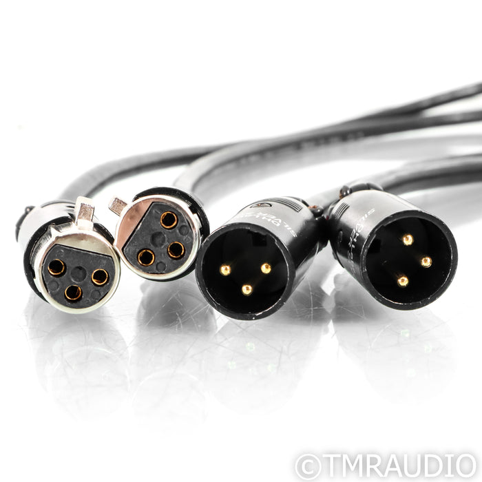 DH Labs Silver Sonic Air Matrix XLR Cables; 5ft Pair Balanced Interconnects