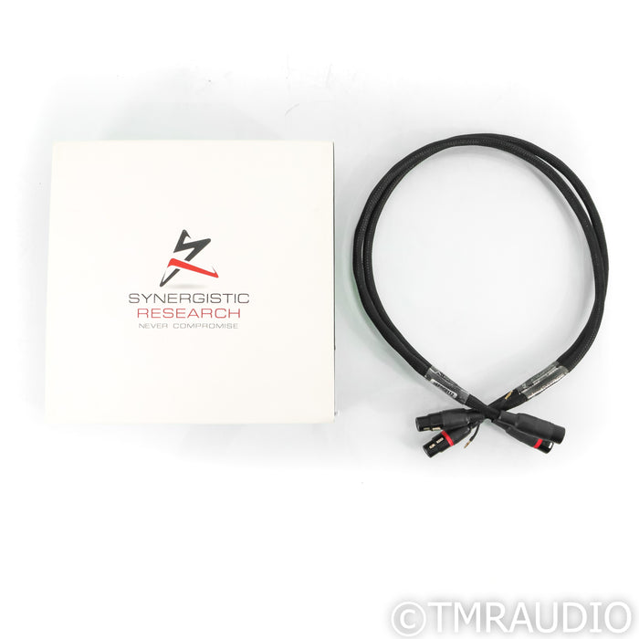 Synergistic Research Atmosphere UEF Level 2 XLR Cables; 1m Pair Interconnects