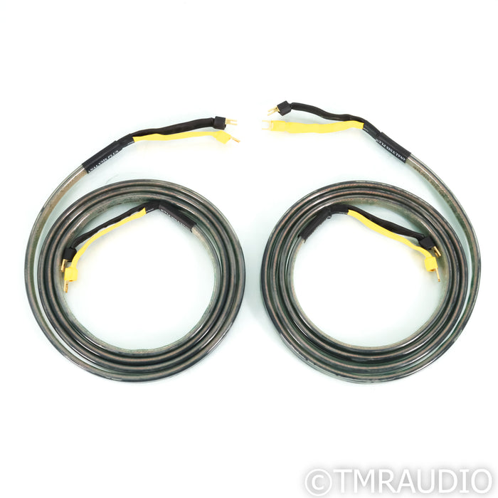 Analysis Plus Black Mesh Oval 9 Speaker Cables; 10ft Pair