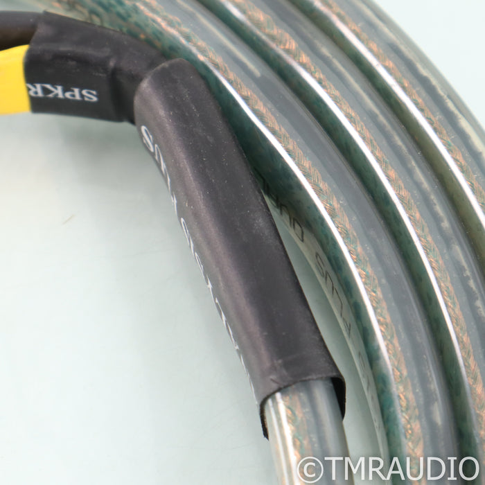 Analysis Plus Black Mesh Oval 9 Speaker Cables; 10ft Pair