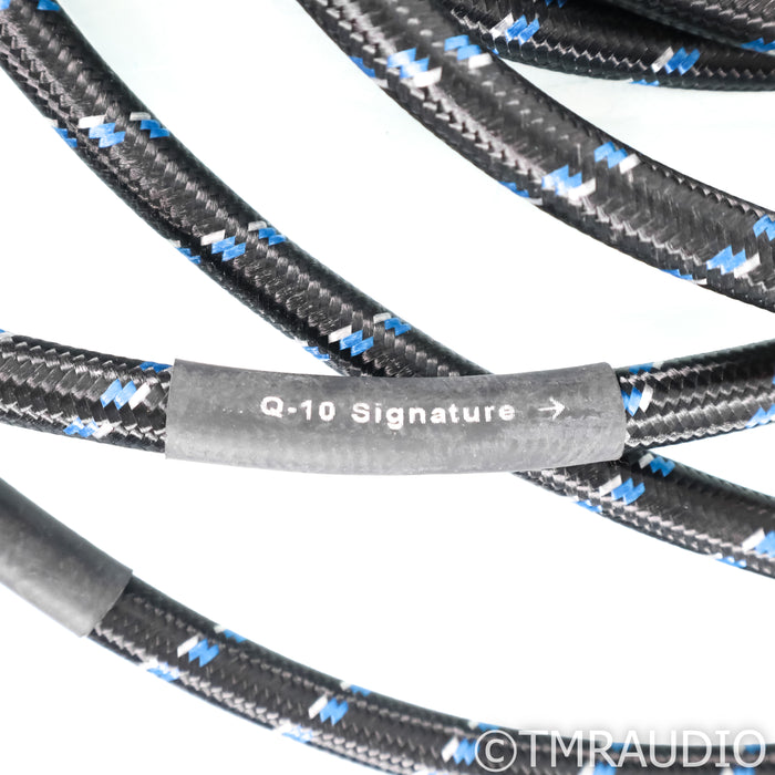 DH Labs Silver Sonic Q-10 Signature Speaker Cables; 10ft Pair