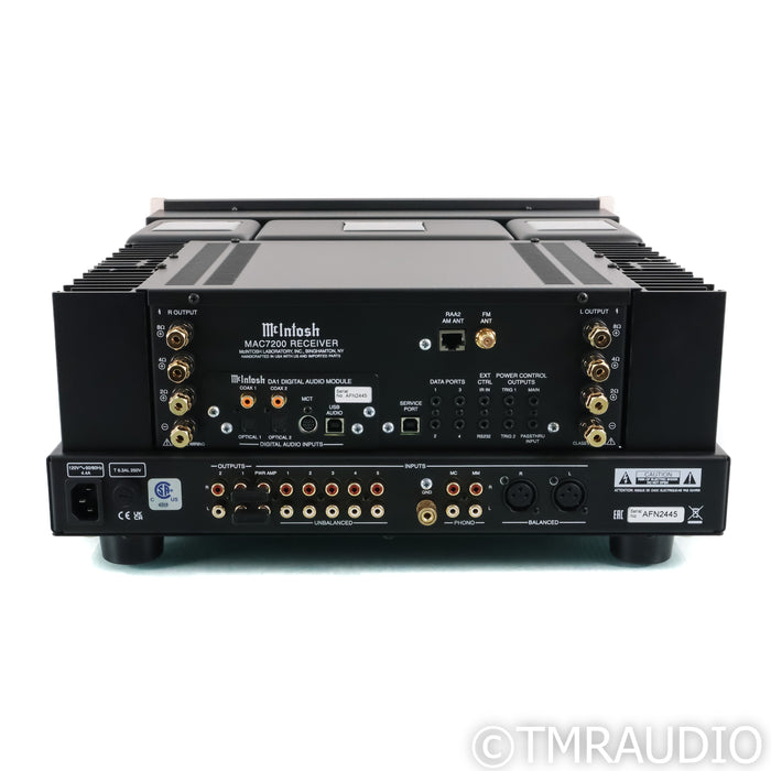 McIntosh MAC7200 Stereo Receiver; w/ DA1; MM & MC Phono