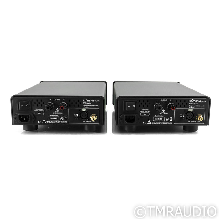 Bel Canto e.One REF600M Monoblock Power Amplifiers; Pair