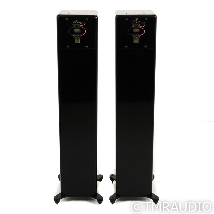 Merlin VSM MXM Black Magic Floorstanding Speakers; Gloss Black Pair w/ BAM