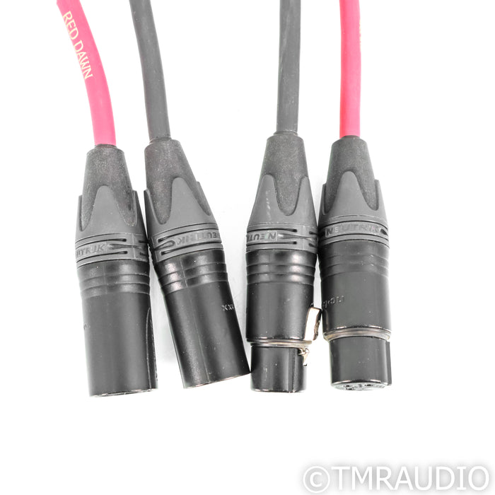 Nordost Red Dawn XLR Cables; 2m Pair Balanced Interconnects