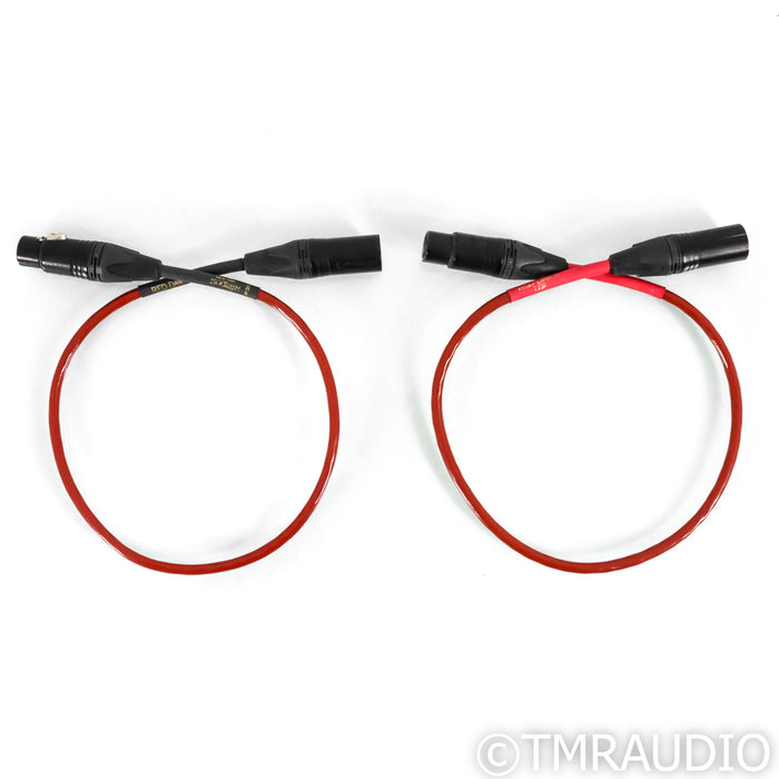 Nordost Red Dawn XLR cables; 0.6m Pair Balanced Interconnects