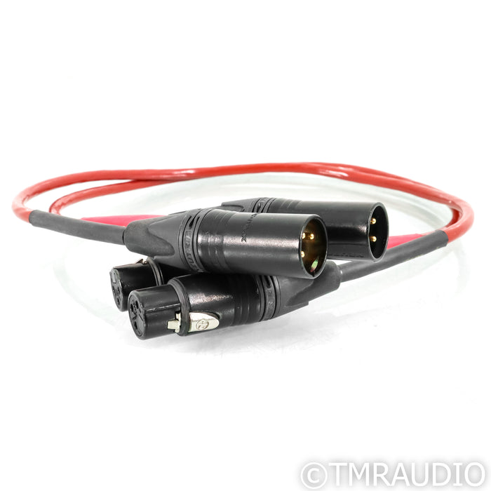 Nordost Red Dawn XLR cables; 0.6m Pair Balanced Interconnects