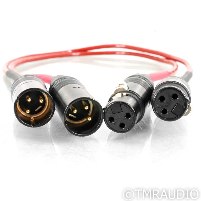 Nordost Red Dawn XLR cables; 0.6m Pair Balanced Interconnects