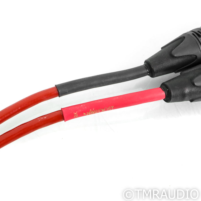 Nordost Red Dawn XLR cables; 0.6m Pair Balanced Interconnects