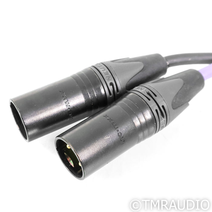 Nordost Purple Flare XLR Cables; 0.6m Pair Balanced Interconnects