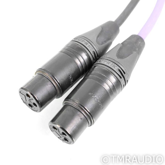 Nordost Purple Flare XLR Cables; 0.6m Pair Balanced Interconnects