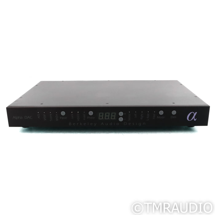Berkeley Audio Design Alpha DAC Series 2 w/ MQA Upgrade; D/A Converter