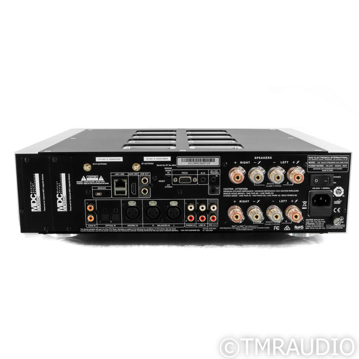 NAD Electronics M33 BluOS Streaming Integrated Amplifier; M 33; DAC; MM Phono