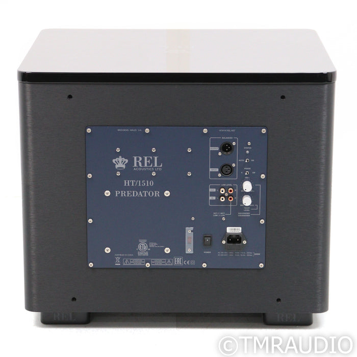 REL Acoustics HT/1510 Predator 15" Powered Subwoofer; Black