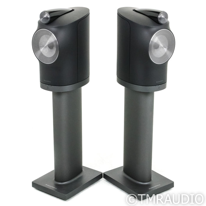 Bowers & Wilkins Formation Duo Wireless Active Bookshelf Speakers; Pair with Stands