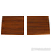 KLH Model Five Bookshelf Speakers with Stands; Walnut Pair