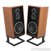 KLH Model Five Bookshelf Speakers with Stands; Walnut Pair