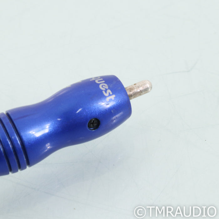 AudioQuest Diamondback RCA Cables; 1m Pair Interconnects
