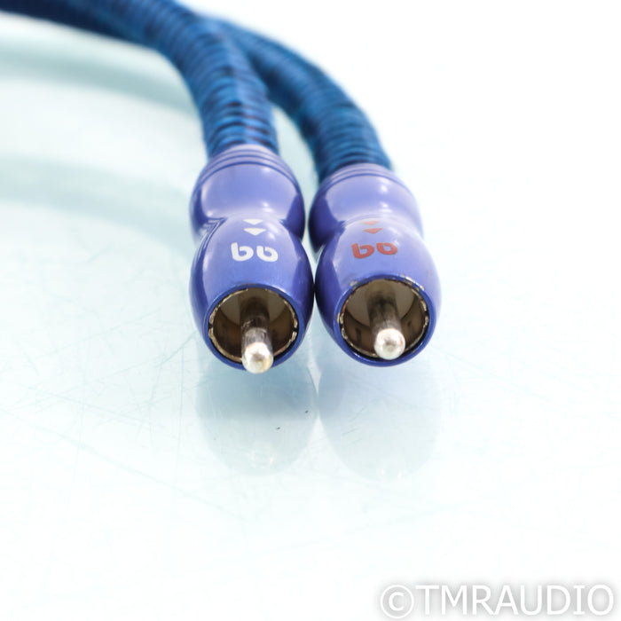 AudioQuest Diamondback RCA Cables; 1m Pair Interconnects