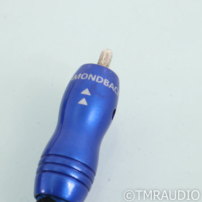 AudioQuest Diamondback RCA Cables; 1m Pair Interconnects