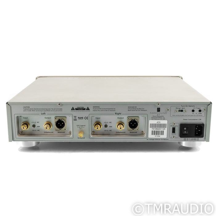 Parasound JC 3 MM & MC Phono Preamplifier