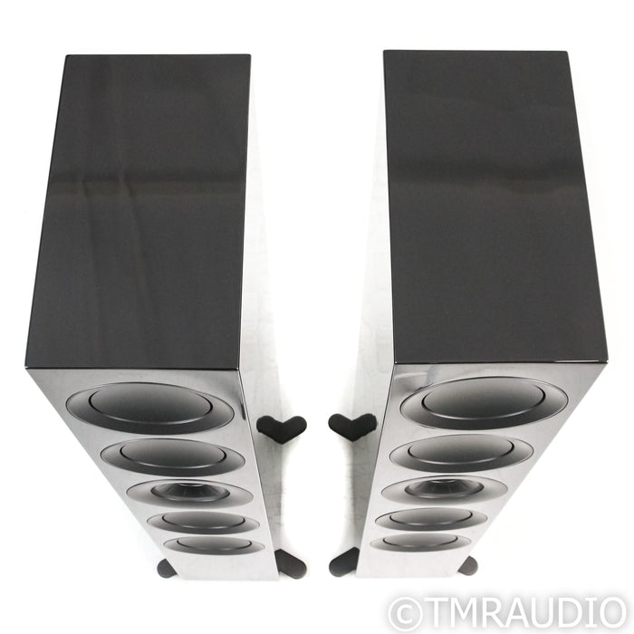 KEF R11 Floorstanding Speakers; Gloss Black Pair