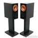 KEF Reference 1 Meta Bookshelf Speakers; Gloss Black Pair with Stands