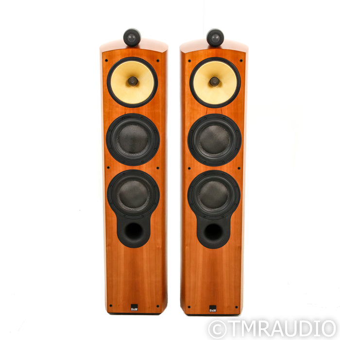 Bowers & Wilkins 804s Floorstanding Speakers; Cherrywood Pair