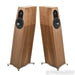 Qln Prestige Three Floorstanding Speakers; Walnut Pair