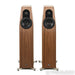 Qln Prestige Three Floorstanding Speakers; Walnut Pair