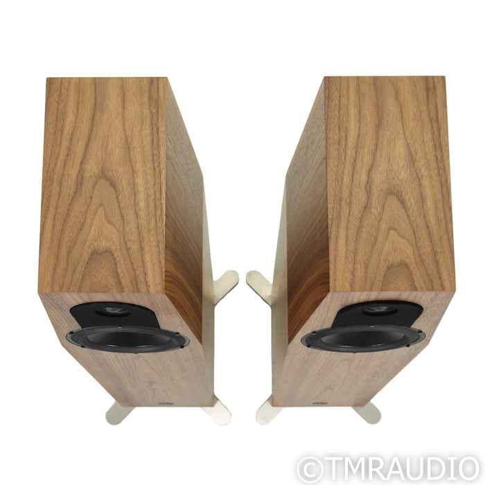Qln Prestige Three Floorstanding Speakers; Walnut Pair