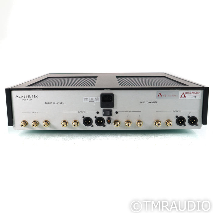 Aesthetix Rhea Signature Edition Tube MM & MC Phono Preamplifier