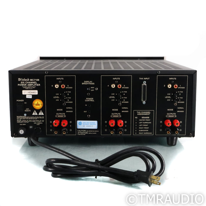 McIntosh MC7106 6-Channel Power Amplifier