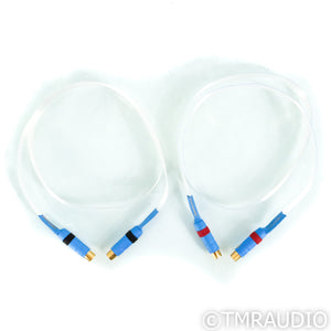 Nordost Flatline Blue Heaven RCA Cables; 1m Pair Interconnects
