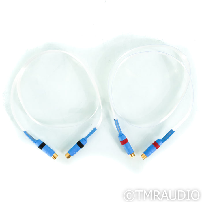Nordost Flatline Blue Heaven RCA Cables; 1m Pair Interconnects