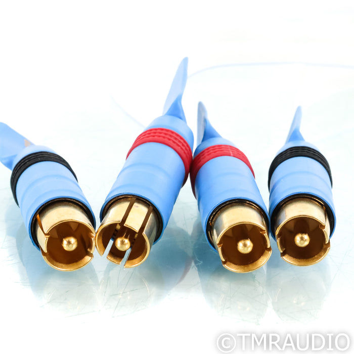 Nordost Flatline Blue Heaven RCA Cables; 1m Pair Interconnects