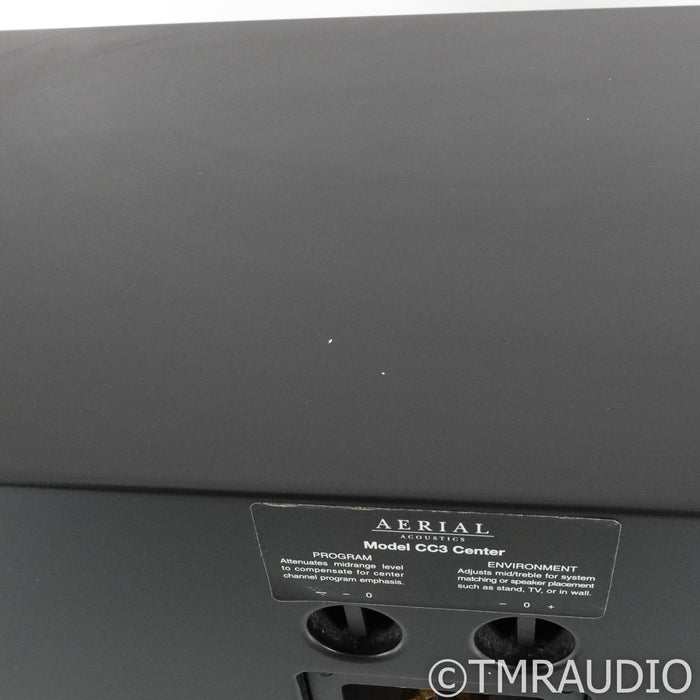Aerial Acoustics CC3B Center Channel Speaker; Black