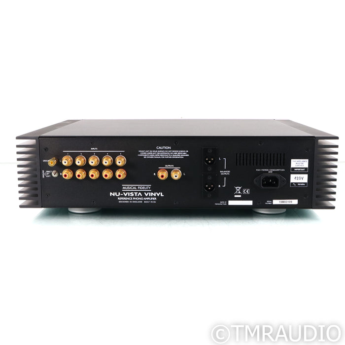 Musical Fidelity Nu-Vista Vinyl MM & MC Phono Preamplifier