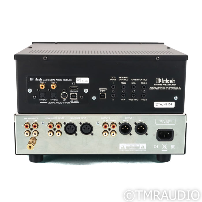 McIntosh C8 Stereo Tube Preamplifier; MM & MC Phono; DA2 DAC Upgrade
