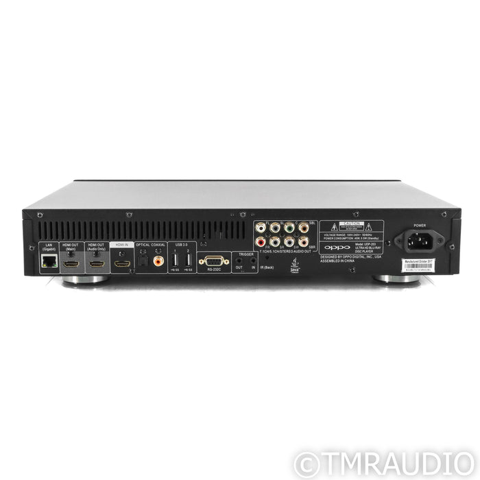Oppo UDP-203 Universal Blu-ray Player; CD / SACD