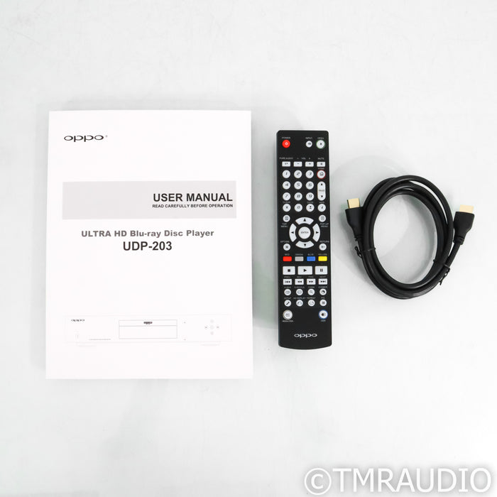 Oppo UDP-203 Universal Blu-ray Player; CD / SACD
