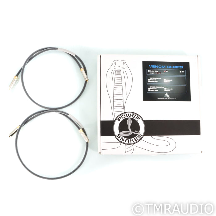 Shunyata Research Venom RCA Cables; 1m Pair Interconnects