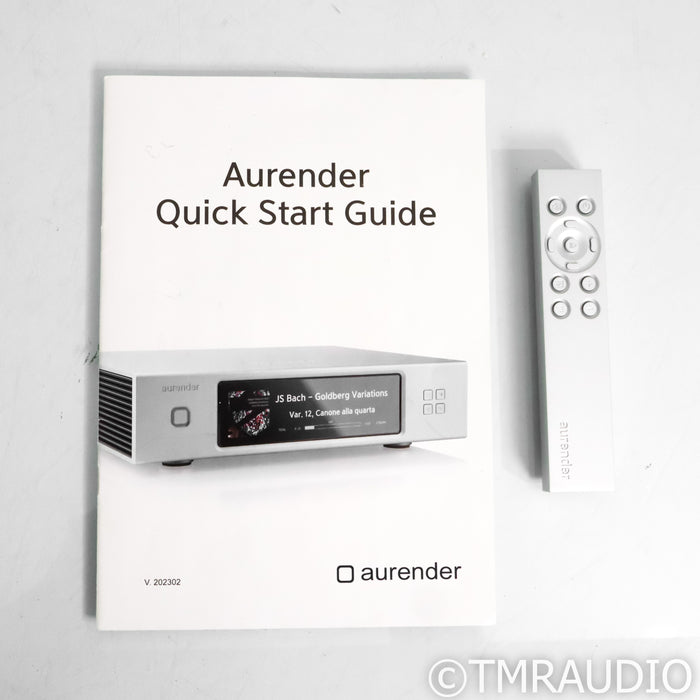 Aurender A30 Network Streamer & CD Ripper; 10TB HDD