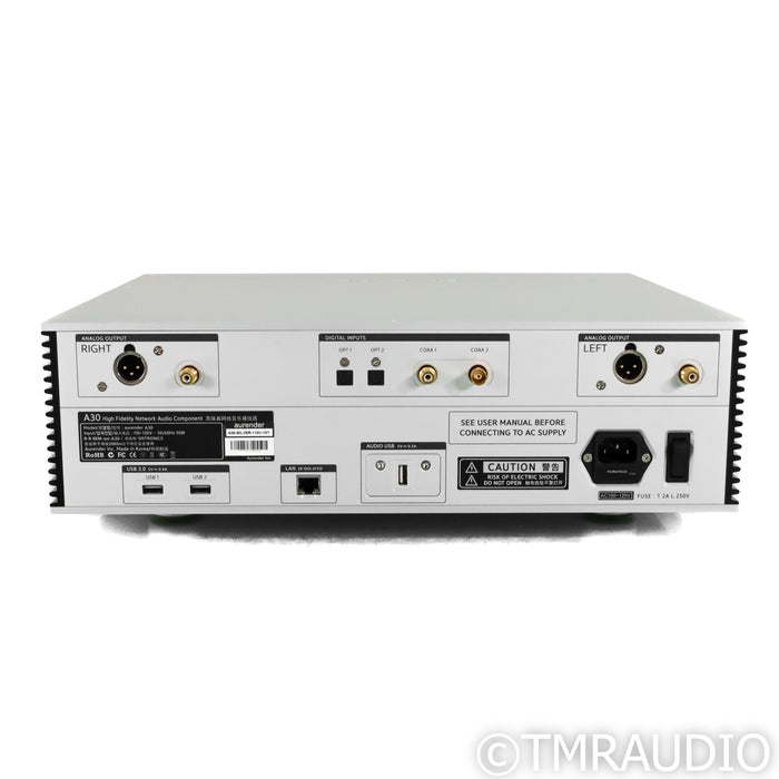 Aurender A30 Network Streamer & CD Ripper; 10TB HDD
